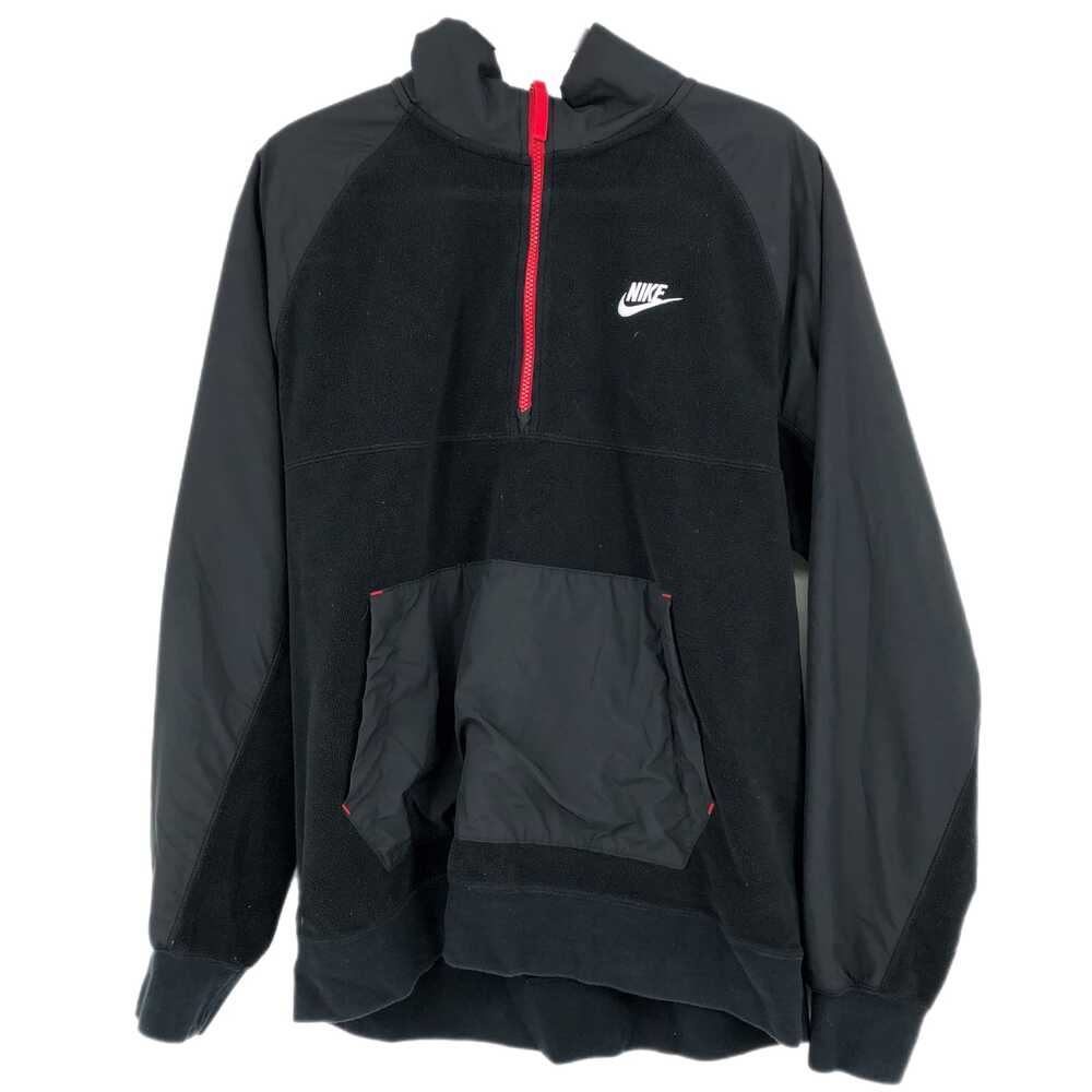 Nike Black Jacket Lightweight Pullover 1/2 Zip | Mens XL